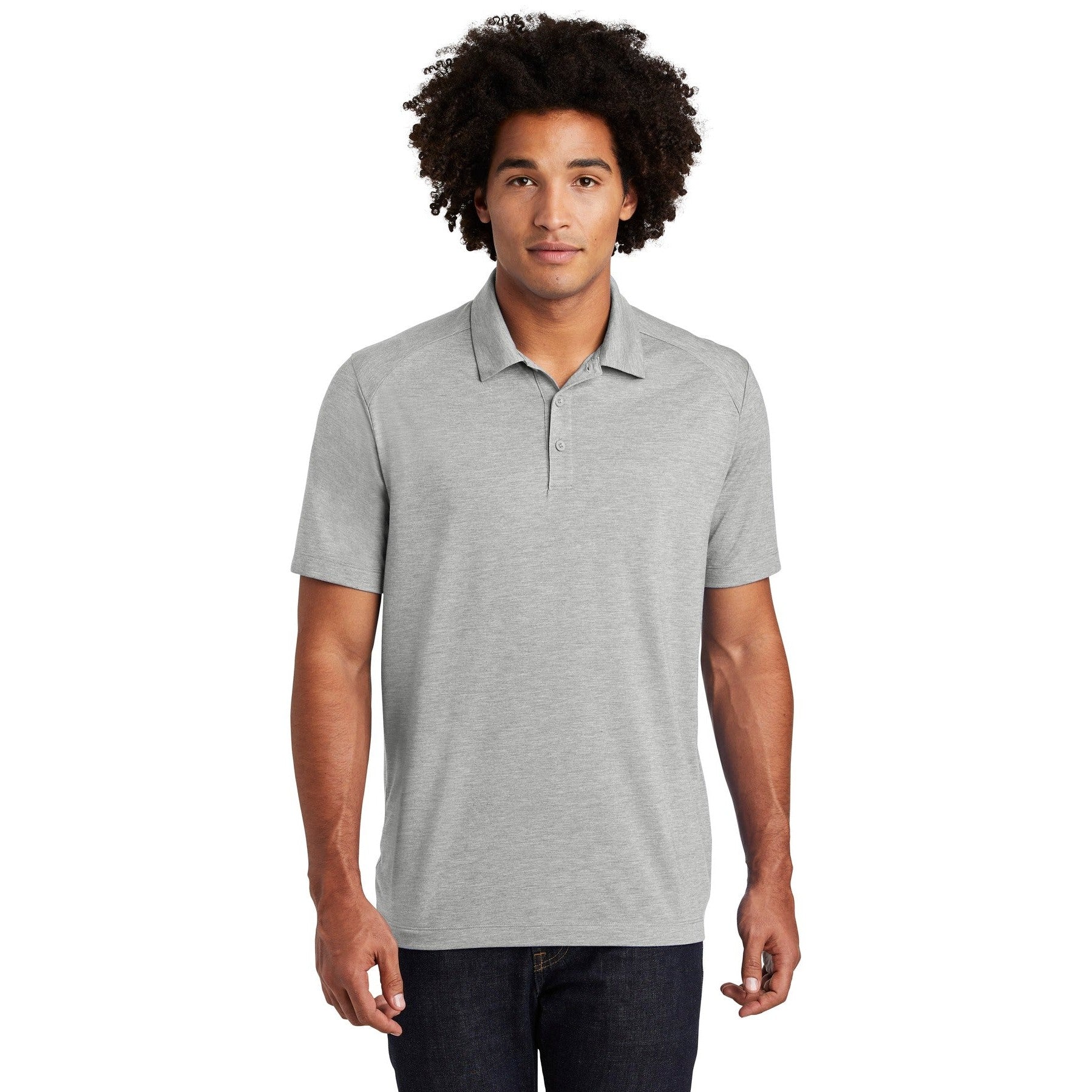Sport-Tek-Sport-Tek ® PosiCharge ® Tri-Blend Wicking Polo. ST405-MedTech-4